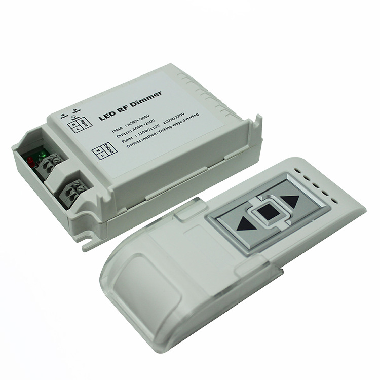 DM014 AC90~2240V Triac Dimmer, 1 Channel Wireless Three-key RF Triac Dimmer